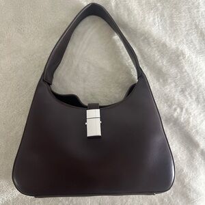 Brown shoulder bag